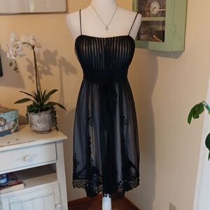 S.L. Fashions Lace Evening Dress. Whimsigoth. Gothcore. Occaison.